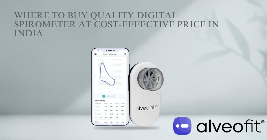Where To Buy Quality Digital Spirometer at Cost-Effective Price in India